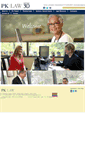 Mobile Screenshot of pklaw.com